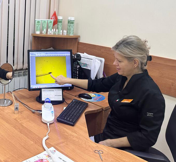 Консультация трихолога перед мезотерапией